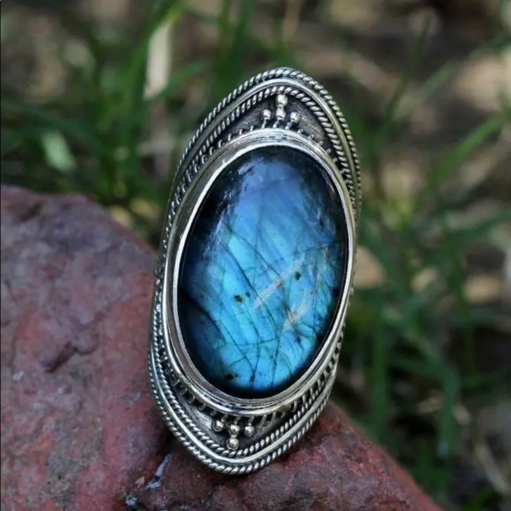 Labradorite Ring